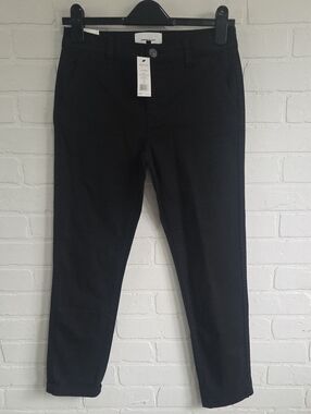 Current/Elliott Black Slim Chino Pants